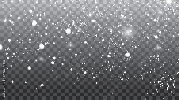 Obraz abstract texture with snow falling