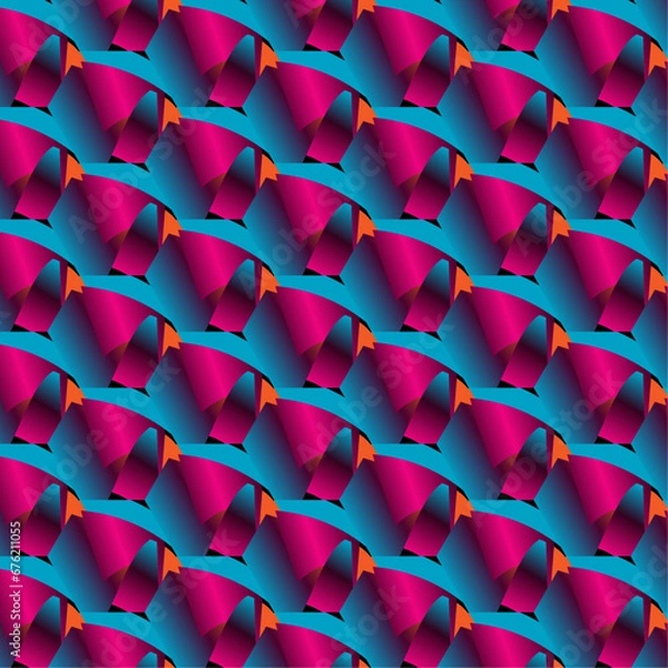 Fototapeta abstract background with umbrellas