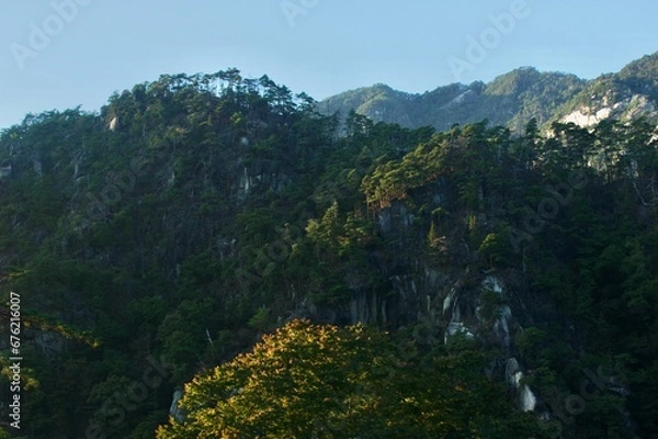 Fototapeta 昇仙峡の山々（山梨県甲府市）