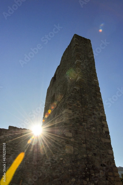Obraz old castle tower
