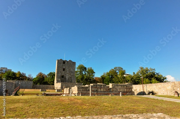 Obraz old citadel on Danube
