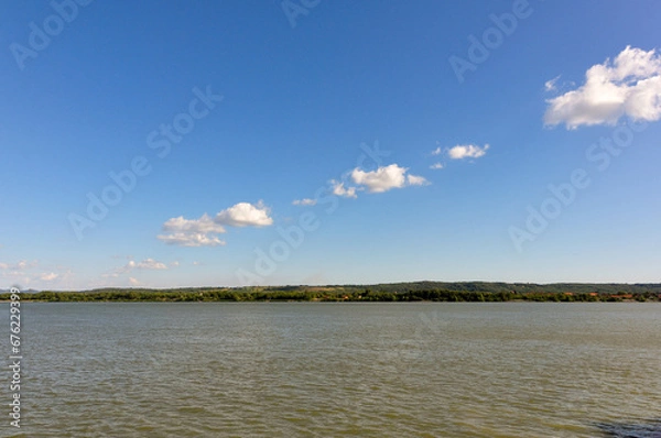 Obraz Danube River in the summer
