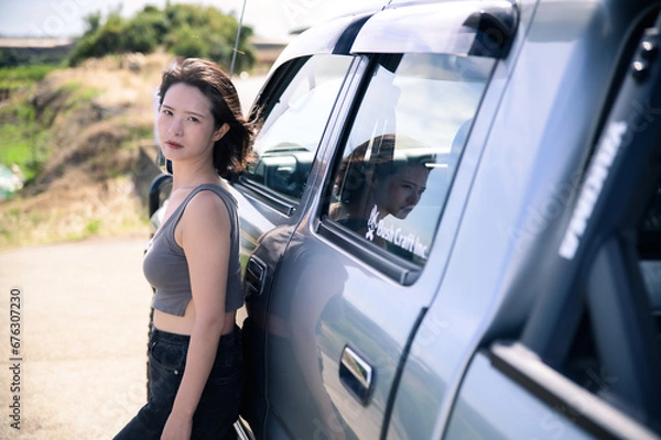 Obraz 夏×四駆女子