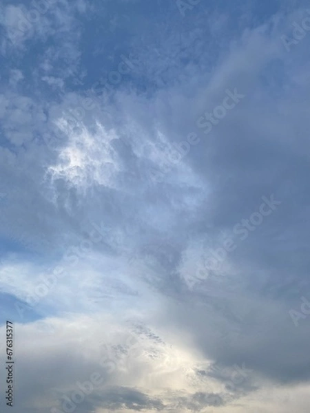 Obraz sky and clouds