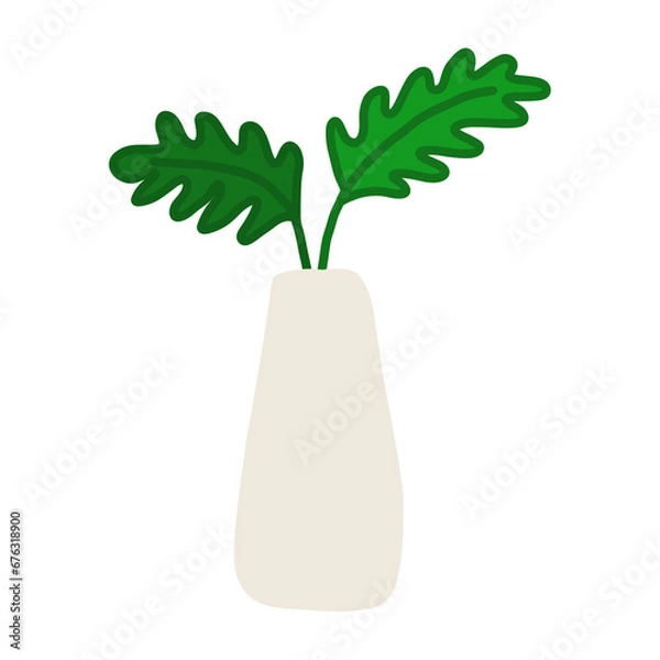 Obraz plant in a pot