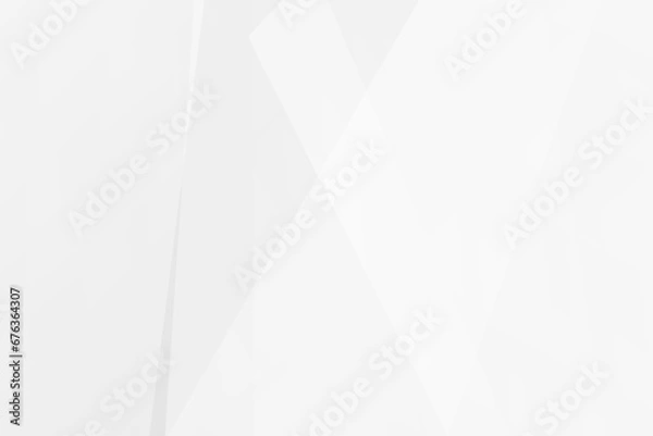 Fototapeta Abstract white and grey on light silver background modern design. Vector illustration eps 10.