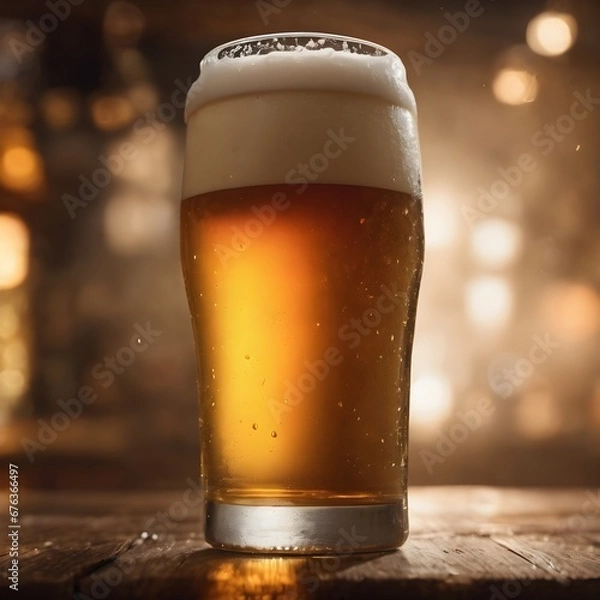 Obraz Fresh Beer Background Very Cool