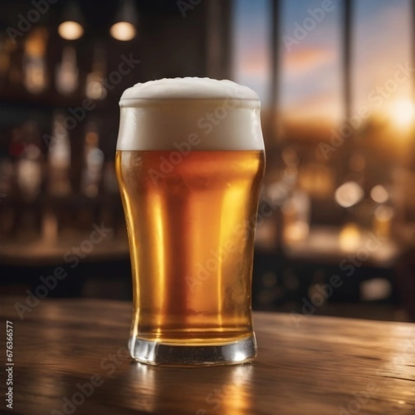 Obraz Fresh Beer Background Very Cool