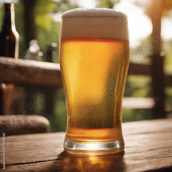 Obraz Fresh Beer Background Very Cool