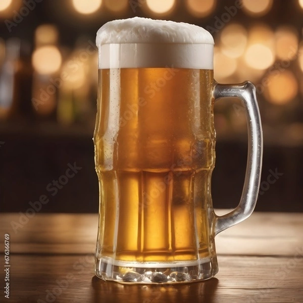 Obraz Fresh Beer Background Very Cool