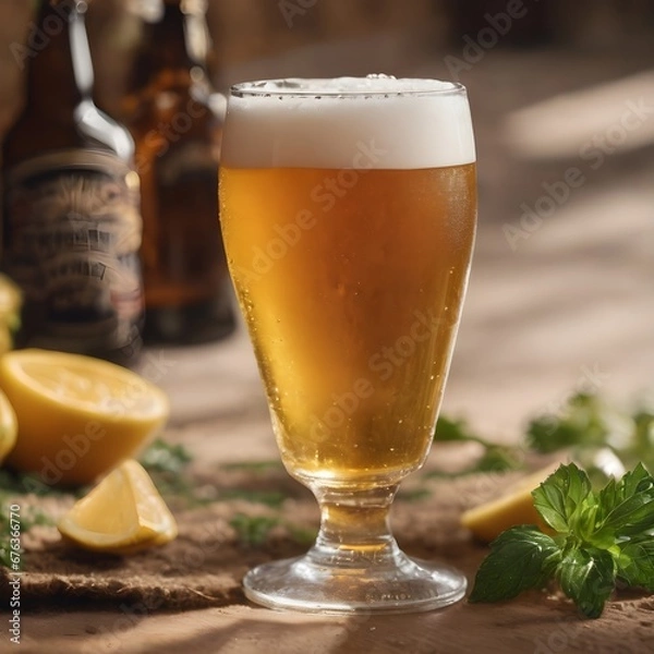 Obraz Fresh Beer Background Very Cool