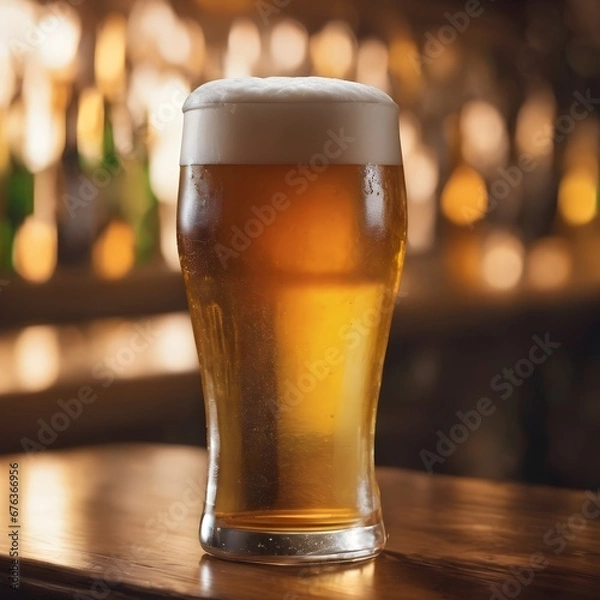 Obraz Fresh Beer Background Very Cool