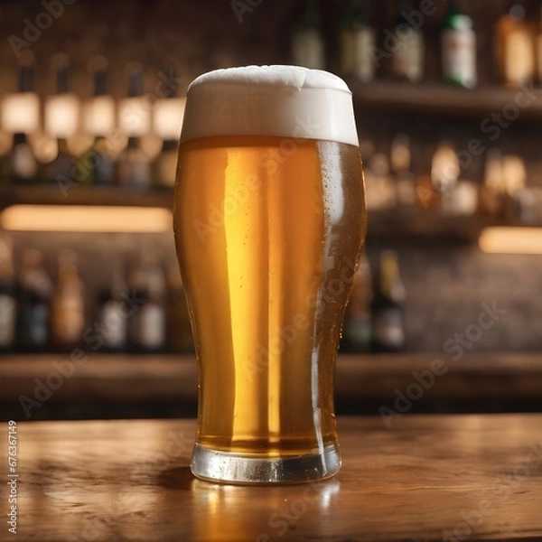 Obraz Fresh Beer Background Very Cool