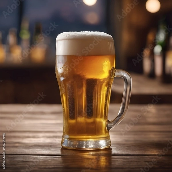 Obraz Fresh Beer Background Very Cool