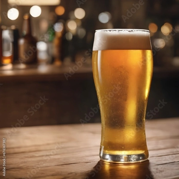 Obraz Fresh Beer Background Very Cool