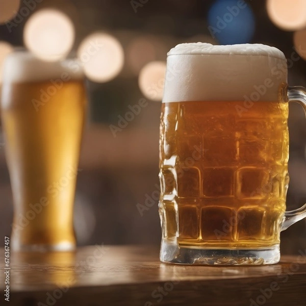 Obraz Fresh Beer Background Very Cool