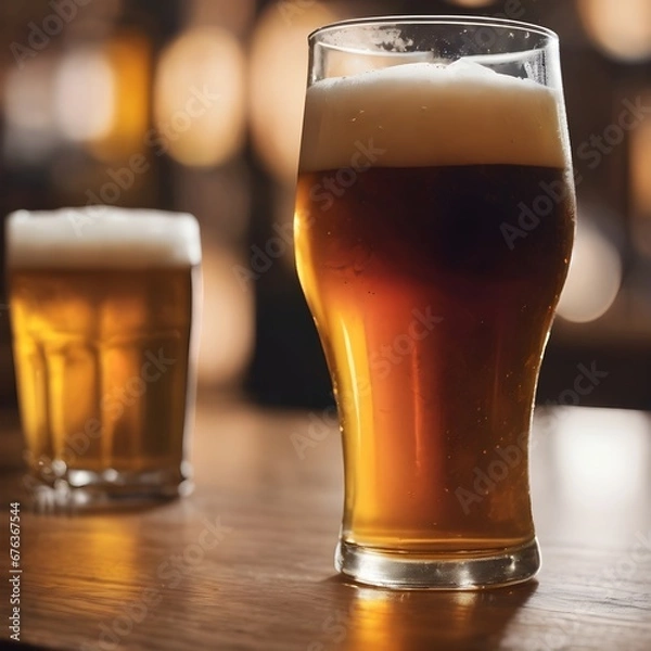 Obraz Fresh Beer Background Very Cool