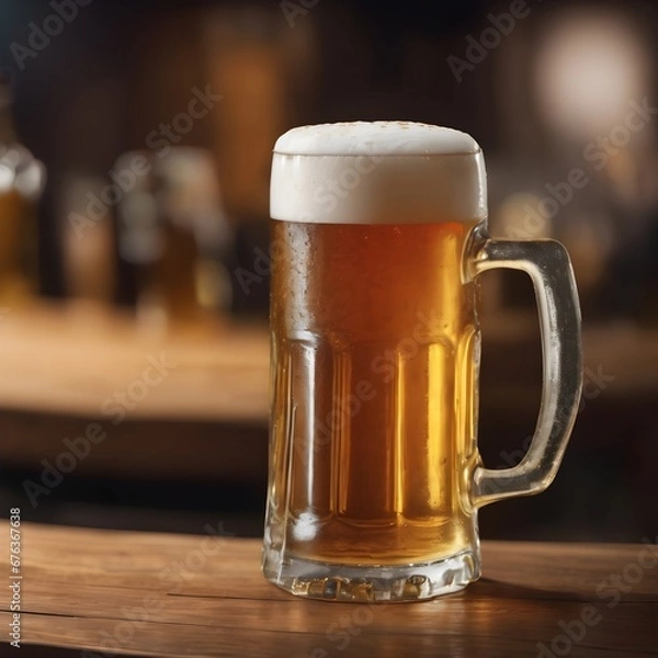 Obraz Fresh Beer Background Very Cool