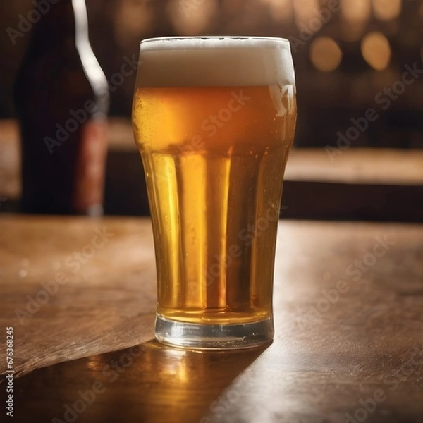 Obraz Fresh Beer Background Very Cool