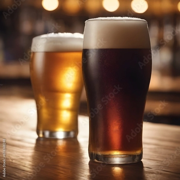 Obraz Fresh Beer Background Very Cool