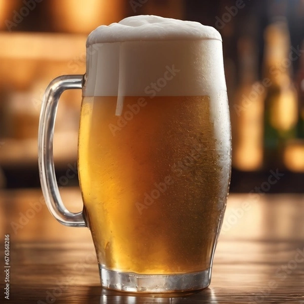 Obraz Fresh Beer Background Very Cool