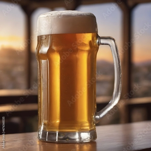 Obraz Fresh Beer Background Very Cool