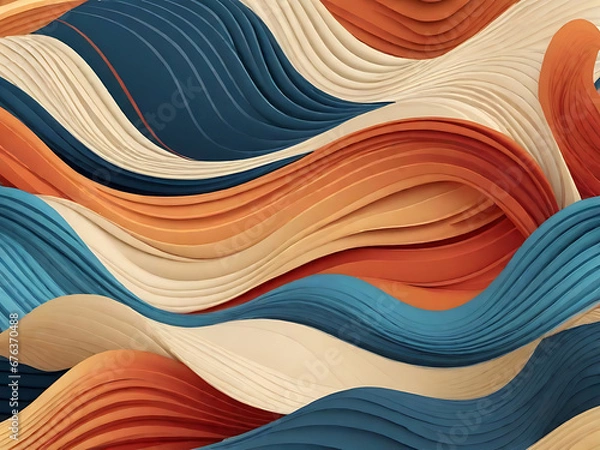 Obraz Colorfull vector background design