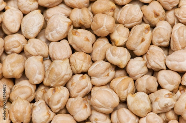 Fototapeta Close up of background made of peas