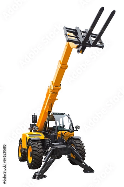 Obraz Telescopic handler