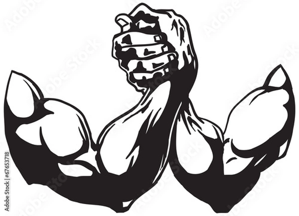 Obraz Arm Wrestling