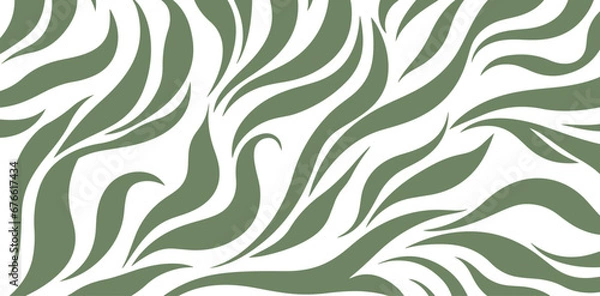 Obraz leaf pattern Seamless Elegant abstract background 