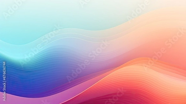 Obraz Abstract background waves and colors