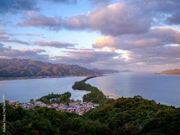 Fototapeta Amanohashidate, one of Japan's 3 most famous views (Nihon Sankei)