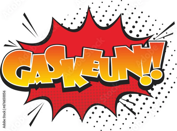 Obraz Comic Book Sound Effect