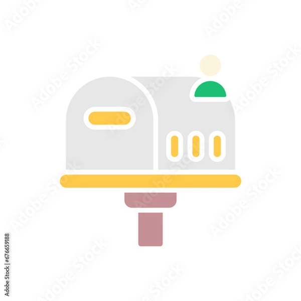 Fototapeta Email Icon - Flat