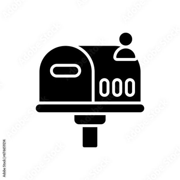Obraz Email Icon - Glyph