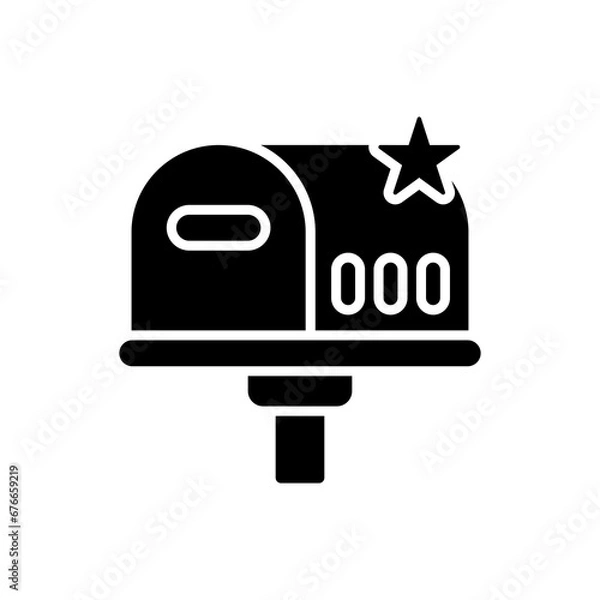 Obraz Email Icon - Glyph