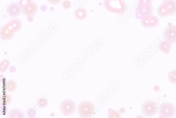 Fototapeta pink background with bubbles