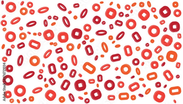 Fototapeta organic shape abstarct pattern background