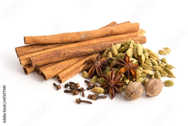 Obraz Weihnachtliche Gewürze