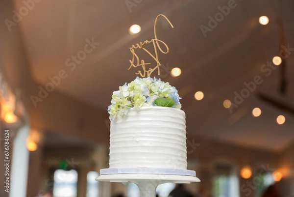 Fototapeta desserts and cakes, a heavenly feast for the senses, capturing the joy of celebrations and temptation