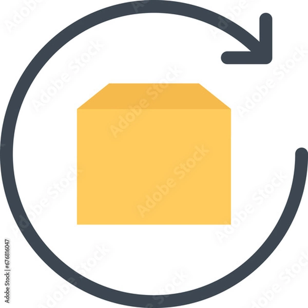 Obraz design vector image icons purchases return