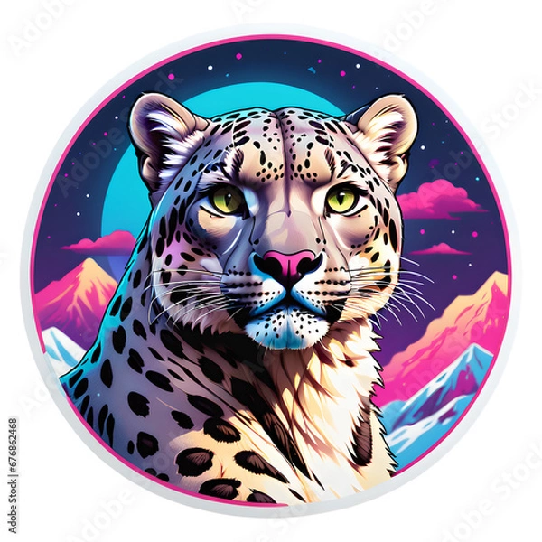 Obraz Animal sticker