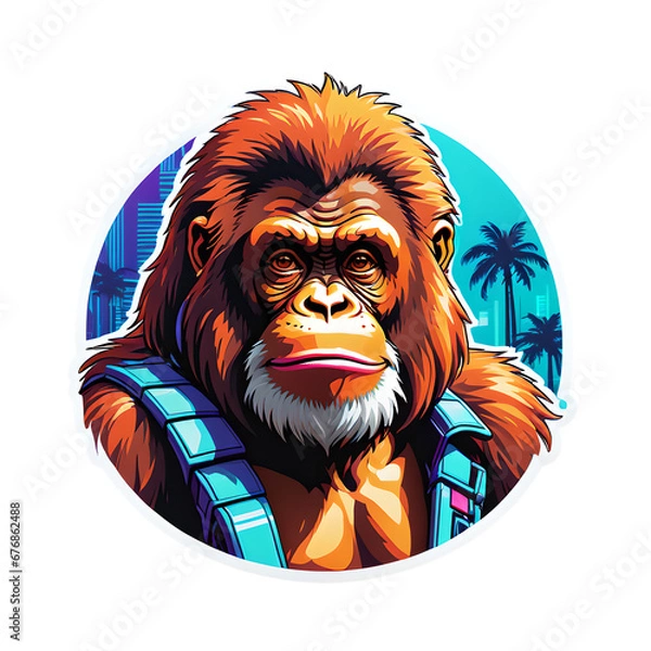 Obraz Animal sticker