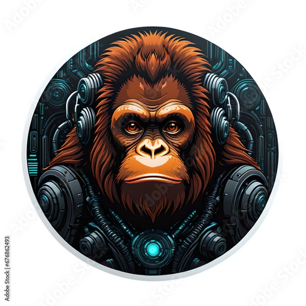 Obraz Animal sticker