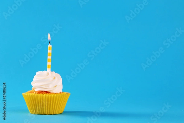 Obraz birthday cupcake