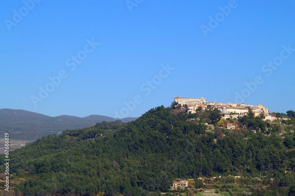 Fototapeta 102082 Le Castellet, village perché