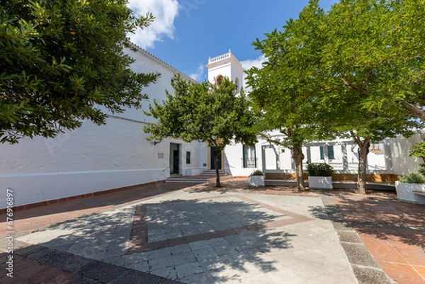 Obraz Pueblo des Mercadal Menorca 