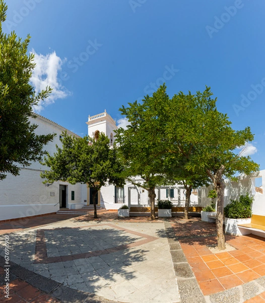 Obraz Pueblo des Mercadal Menorca 