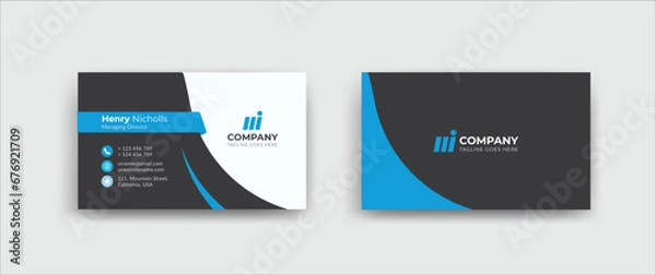 Obraz Business Card Template